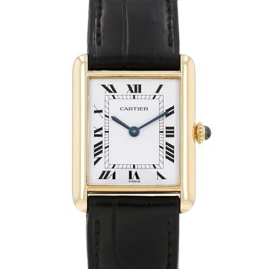 Montre Cartier Tank Louis Cartier en or jaune Ref: Cartier - 78086  Vers 1980