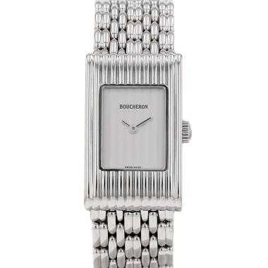 Orologio Boucheron Reflet in acciaio Circa 2000