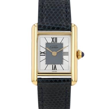 Montre Cartier Tank Must en vermeil Ref: Cartier - 5057001  Vers 1990