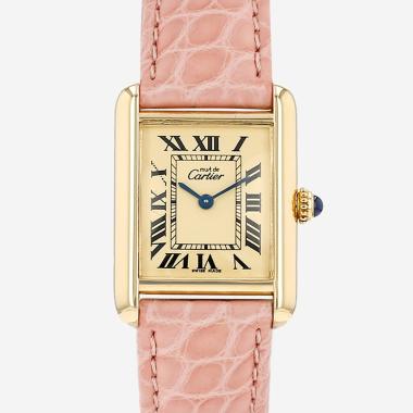 Cartier Tank Must  in vermeil Ref: Cartier - 2415  Circa 2000