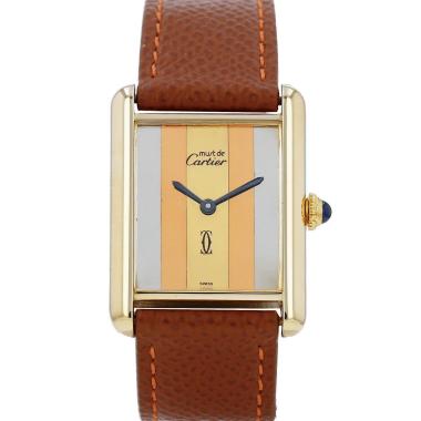 Cartier Tank Must  in vermeil Ref: Cartier - 6  Circa 1990