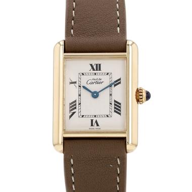 Orologio Cartier Tank Must in vermeil Ref: Cartier - 2415  Circa 1990