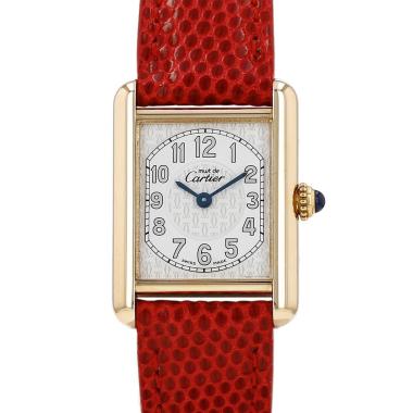 Orologio Cartier Tank Must in vermeil Ref: Cartier - 2415  Circa 1990