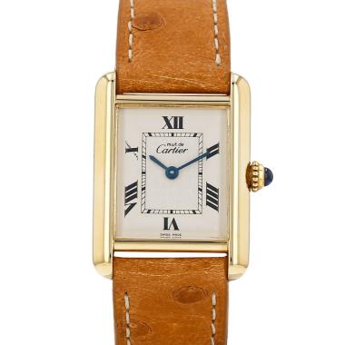 Cartier Tank Must  in vermeil Ref: Cartier - 2415  Circa 1990