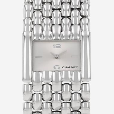 Chaumet Khesis  large model  in stainless steel Ref: Chaumet - 42KB  Circa 2000