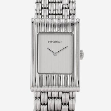 Montre Boucheron Reflet en acier Vers 1997