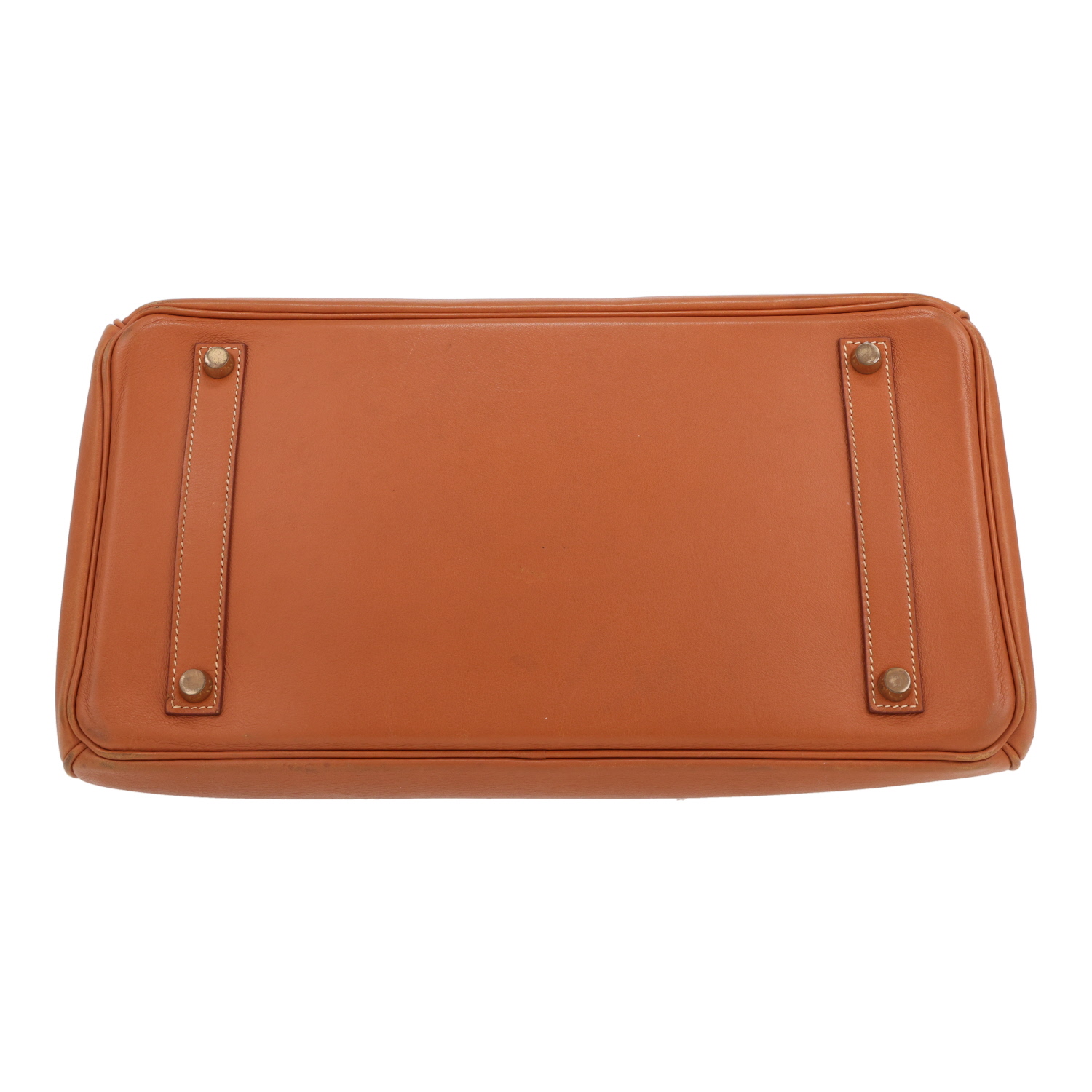 Borsa Hermès Birkin da 35 cm in pelle Gulliver Gold - Detail D1