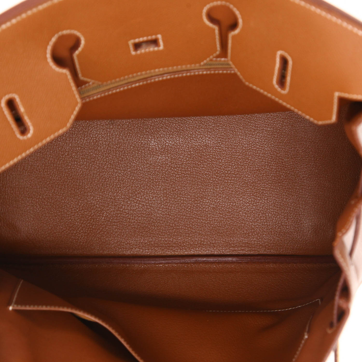 Borsa Hermès Birkin da 35 cm in pelle Courchevel Gold - Detail D3
