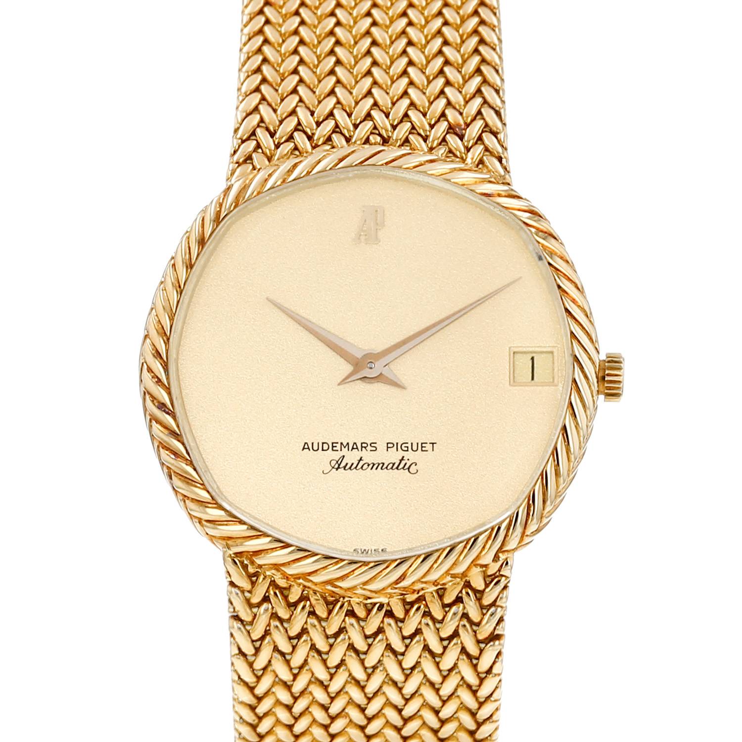 Montre Audemars Piguet Vintage en or jaune Ref: Audemars Piguet - Montre Audemars Piguet Vintage en or jaune Ref: Audemars Piguet -