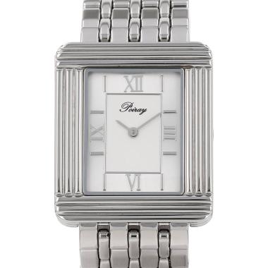 Reloj Poiray «Ma Première» de acero, hacia 2010
