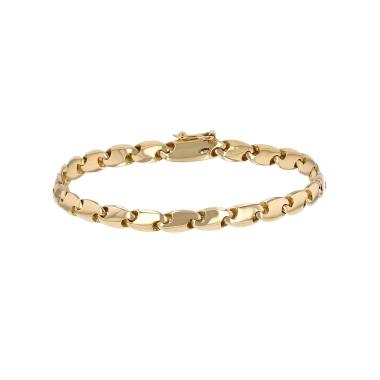 Vintage Gaetan de Percin bracelet in yellow gold