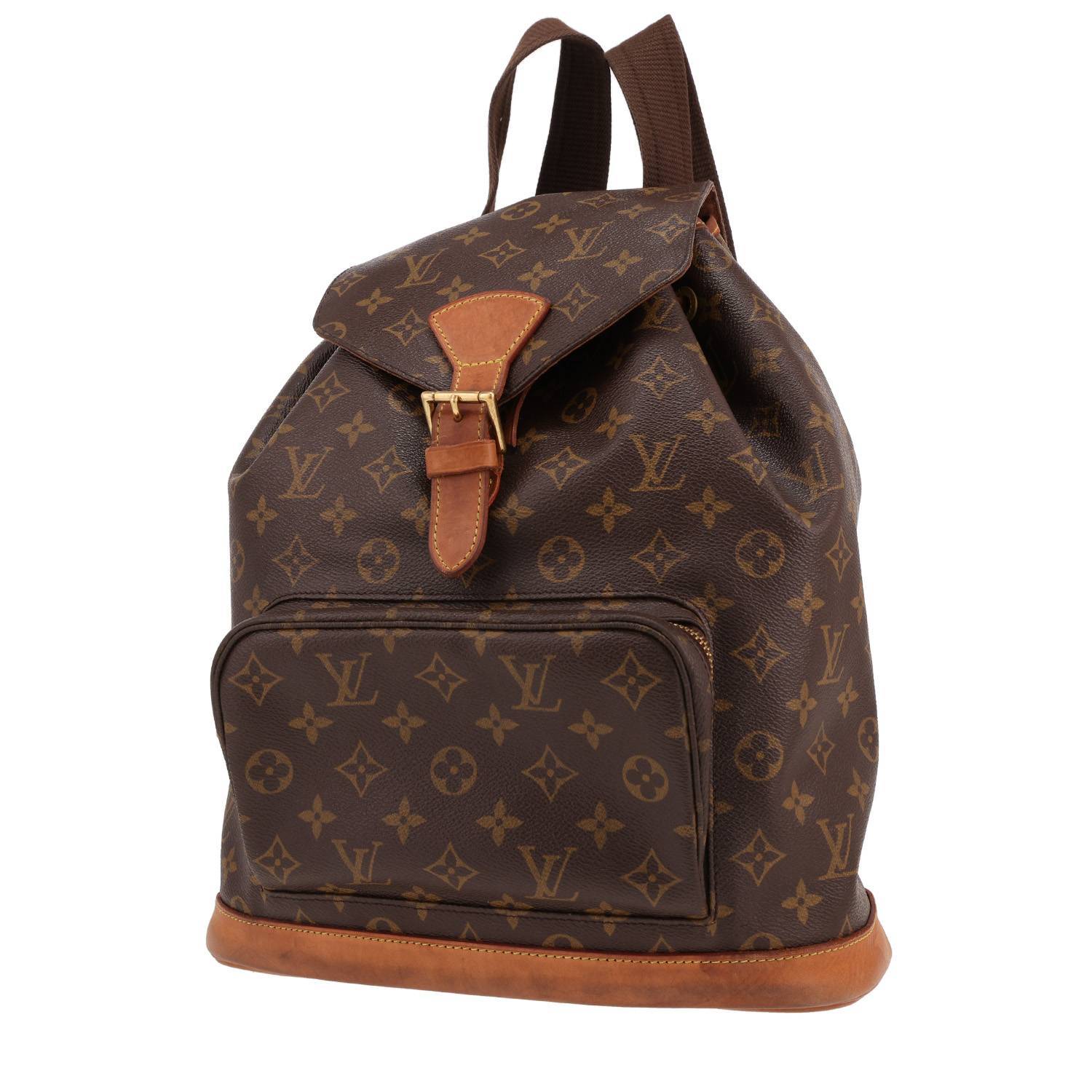 Sac à dos Louis Vuitton Montsouris monogram 2004 occasion Sac à dos Louis Vuitton Montsouris monogram 2004 occasion