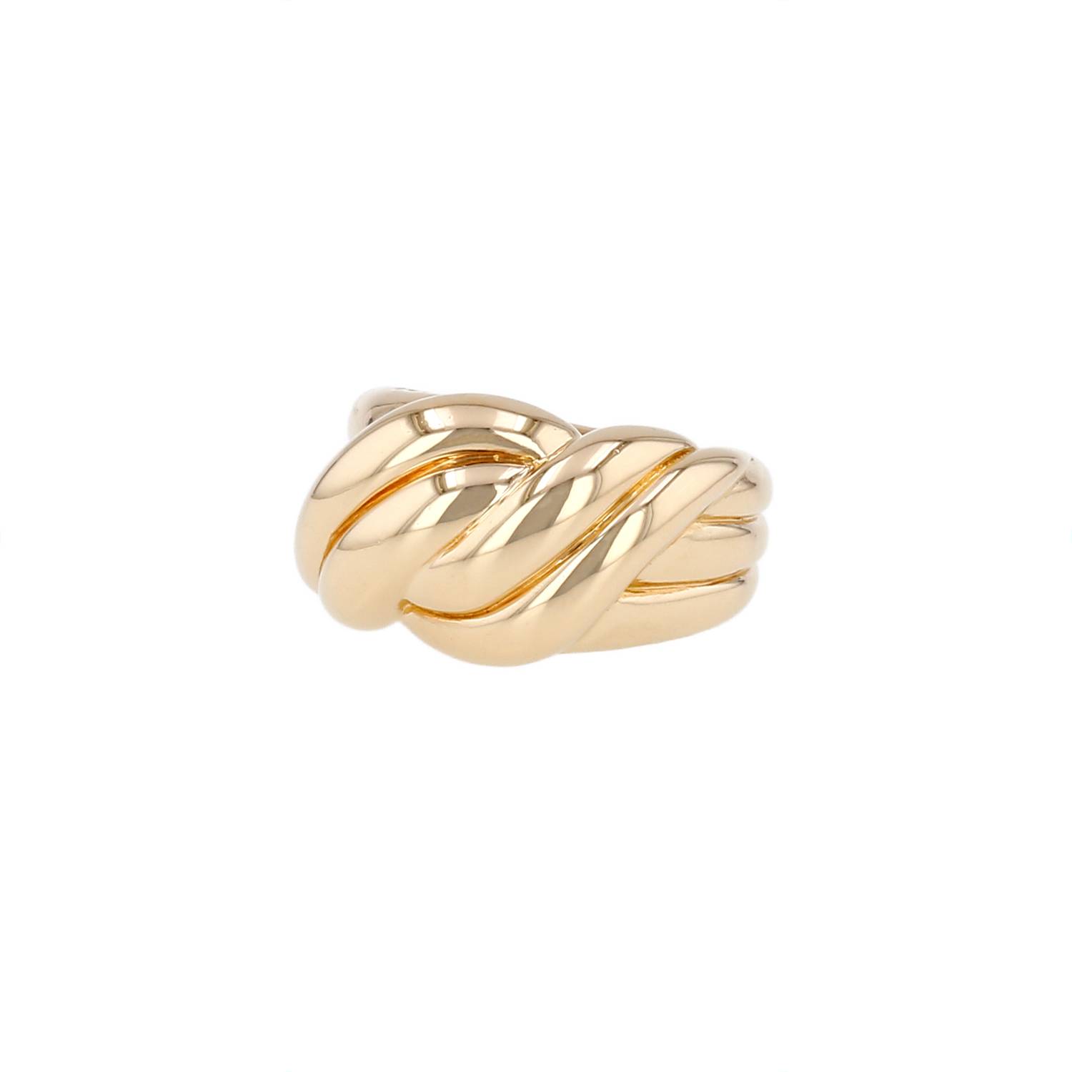 Bague Van Cleef & Arpels années 1980 or jaune occasion Bague Van Cleef & Arpels années 1980 or jaune occasion