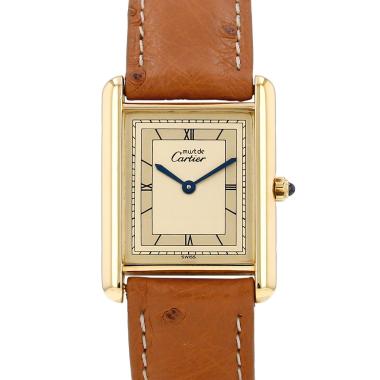 Orologio Cartier Tank Must in vermeil Ref: Cartier - 681006  Circa 1990