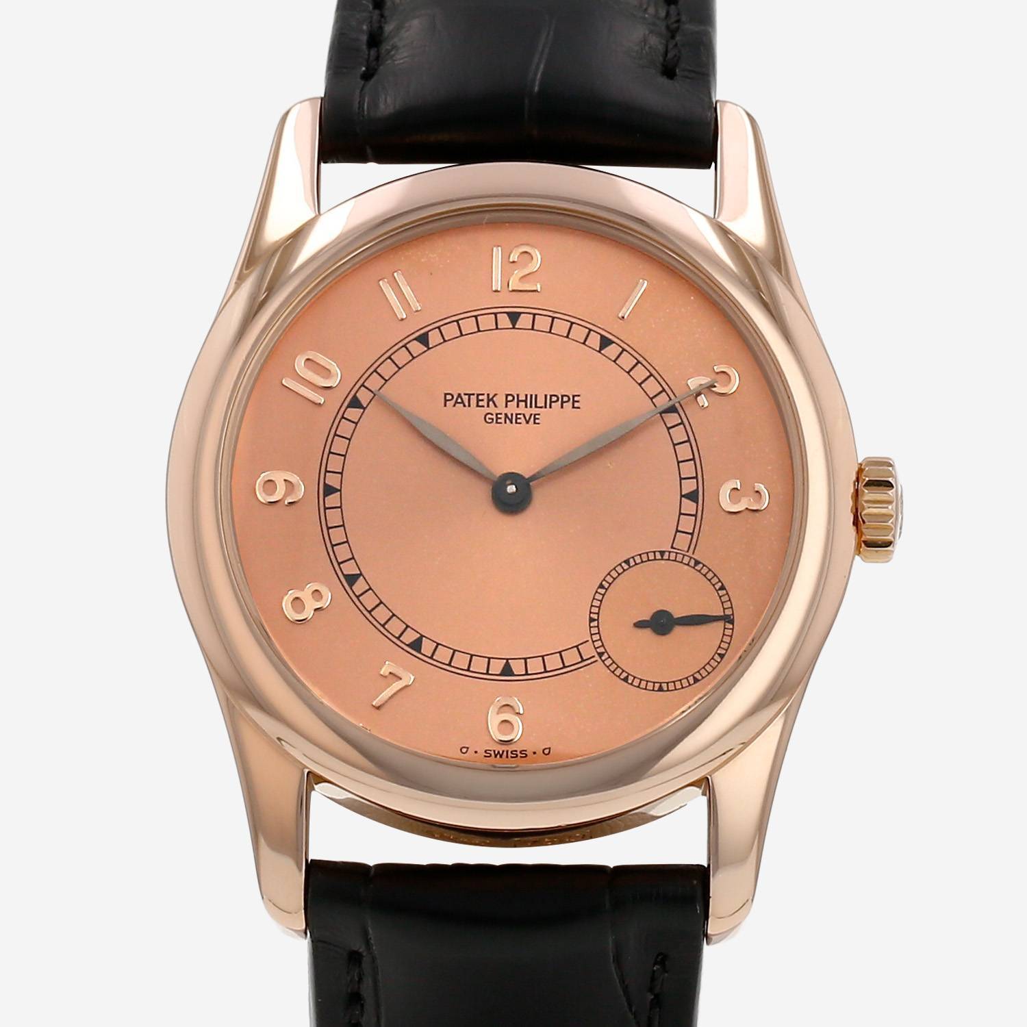 Patek Philippe Calatrava watch in rose gold, Ref: Patek Philippe - 5000, circa 2001