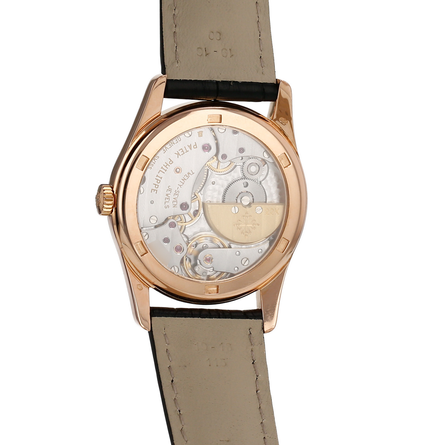 Orologio Patek Philippe Calatrava in oro rosa, rif.: Patek Philippe - 5000, intorno al 2001 - Detail D3