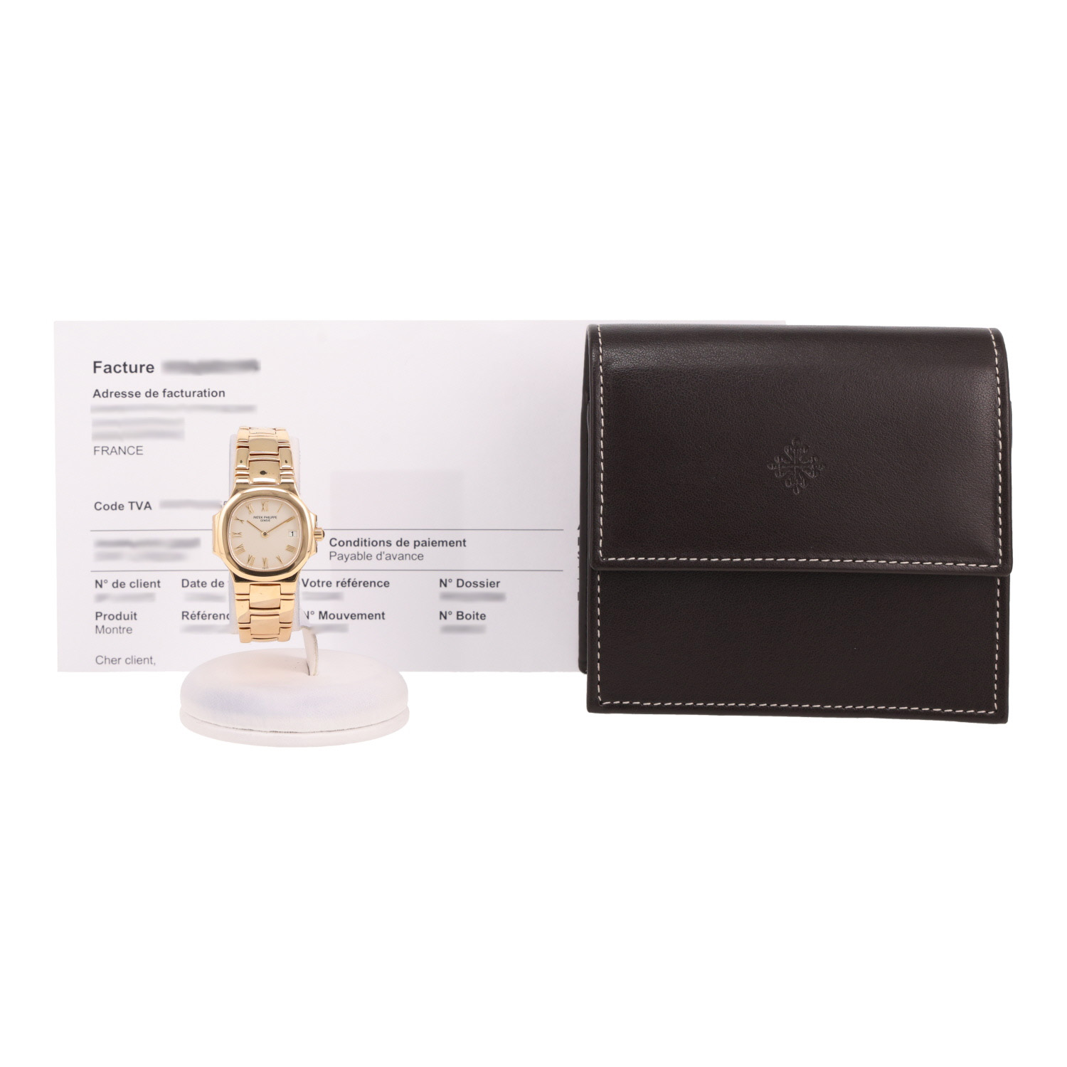 Montre Patek Philippe Nautilus en or jaune Ref: Patek Philippe - 4700  Vers 1990