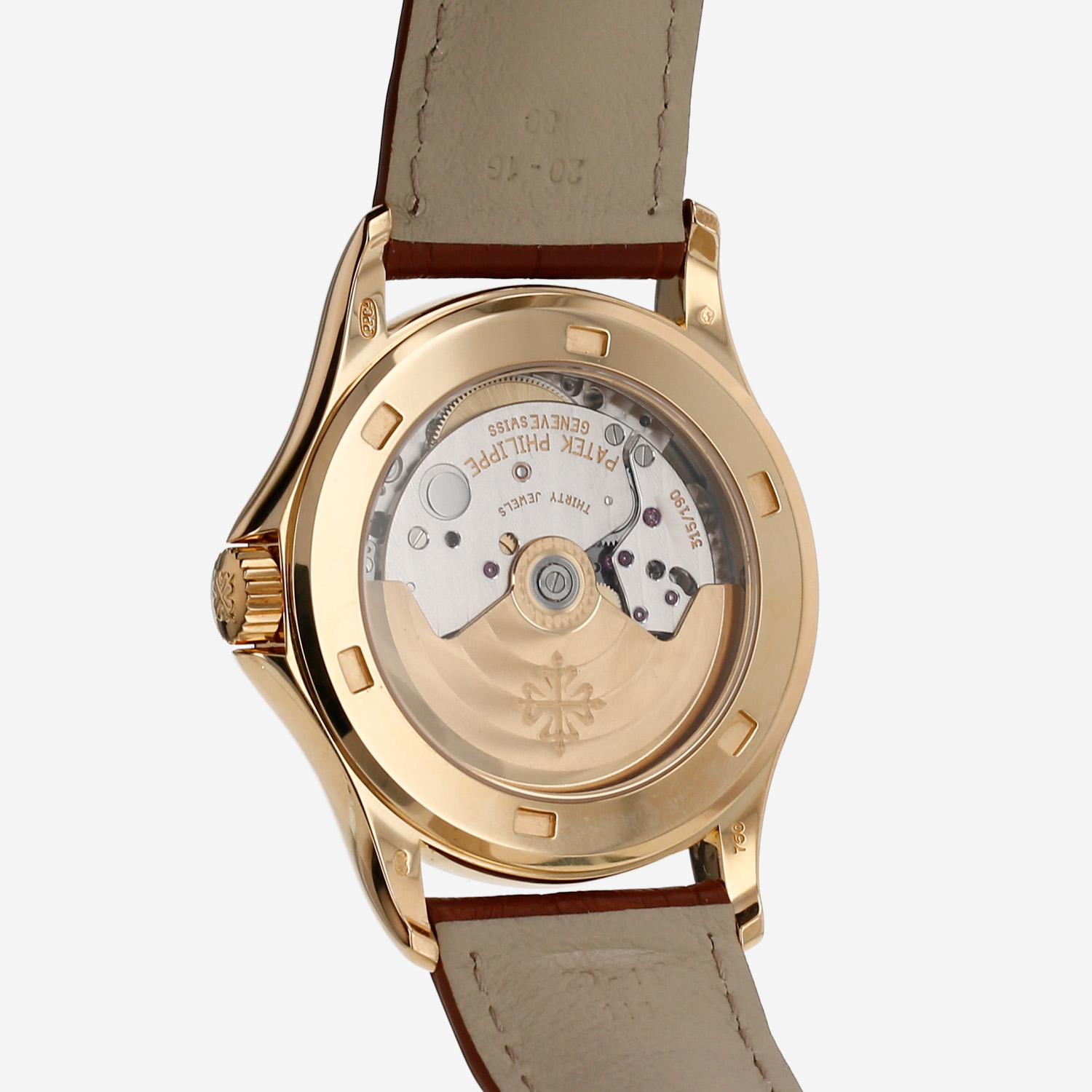 Montre Patek Philippe Calatrava en or jaune Ref: Patek Philippe - 5107  Vers 2000 - Detail D3