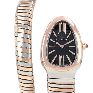 Reloj Bulgari Serpenti de oro y acero Circa 2026