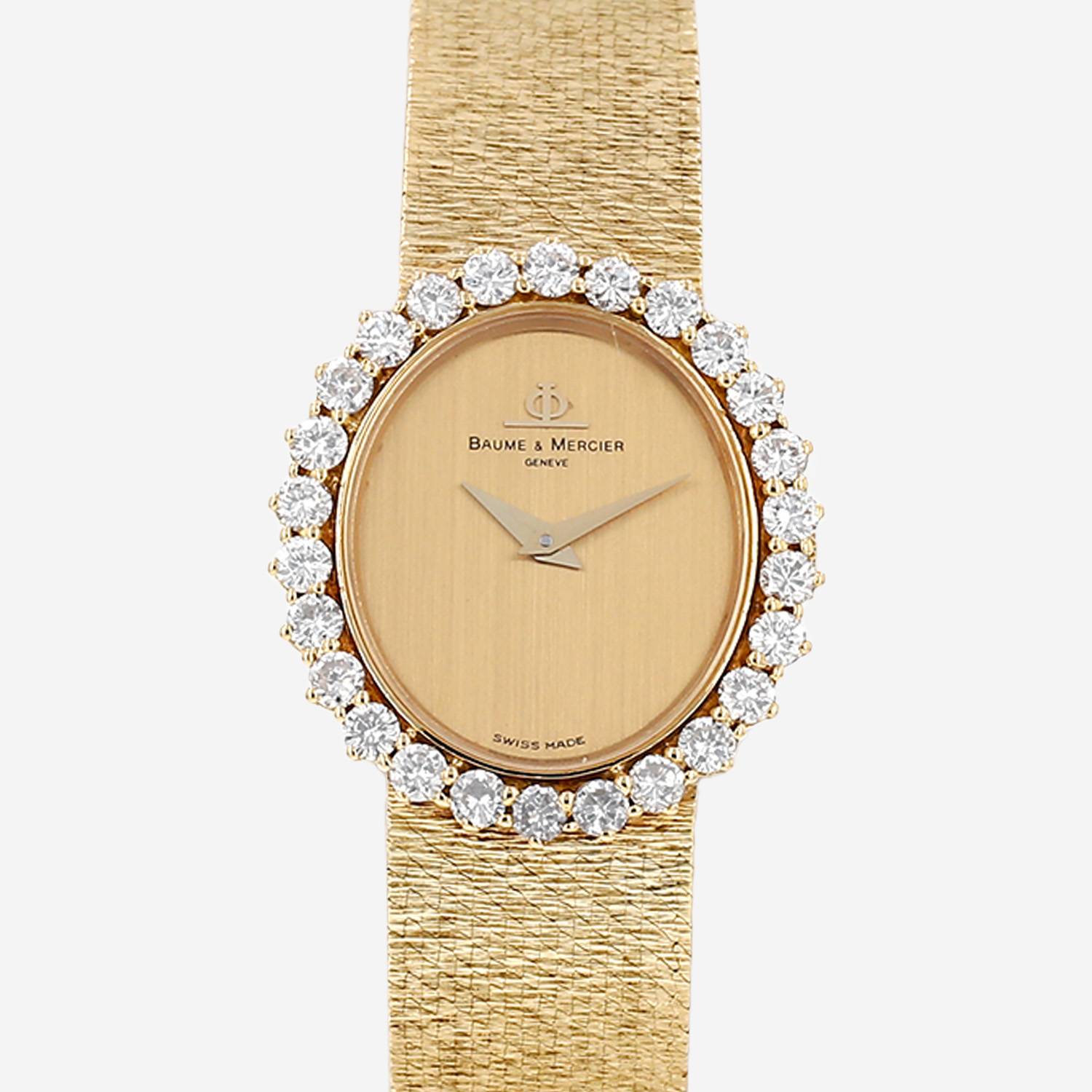 Orologio Baume & Mercier Vintage in oro giallo Ref: Baume & Mercier - 38233  Circa 1970