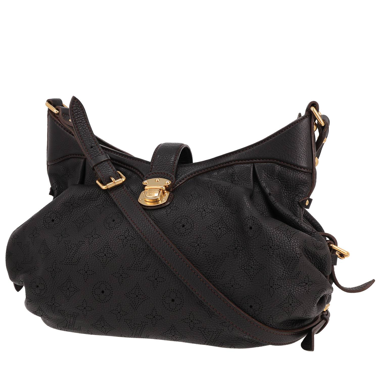 Sac Bandoulière Louis Vuitton Mahina XS Noir Occasion Sac Bandoulière Louis Vuitton Mahina XS Noir Occasion
