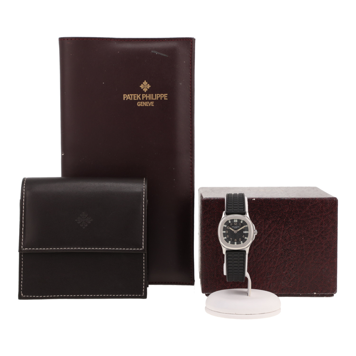 Montre Patek Philippe Aquanaut petit modèle  en acier Ref: Patek Philippe - 4960  Vers 2000