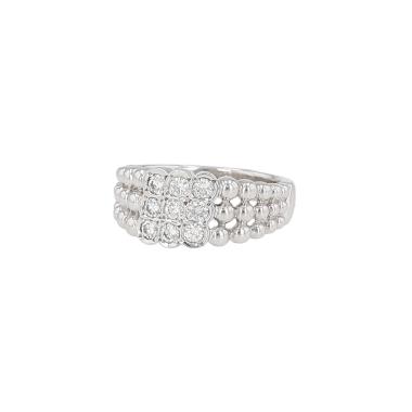 Sortija Vintage  de platino y diamantes