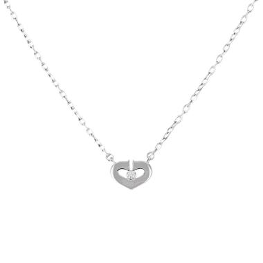 Cartier C de Cartier pendant in white gold and diamonds