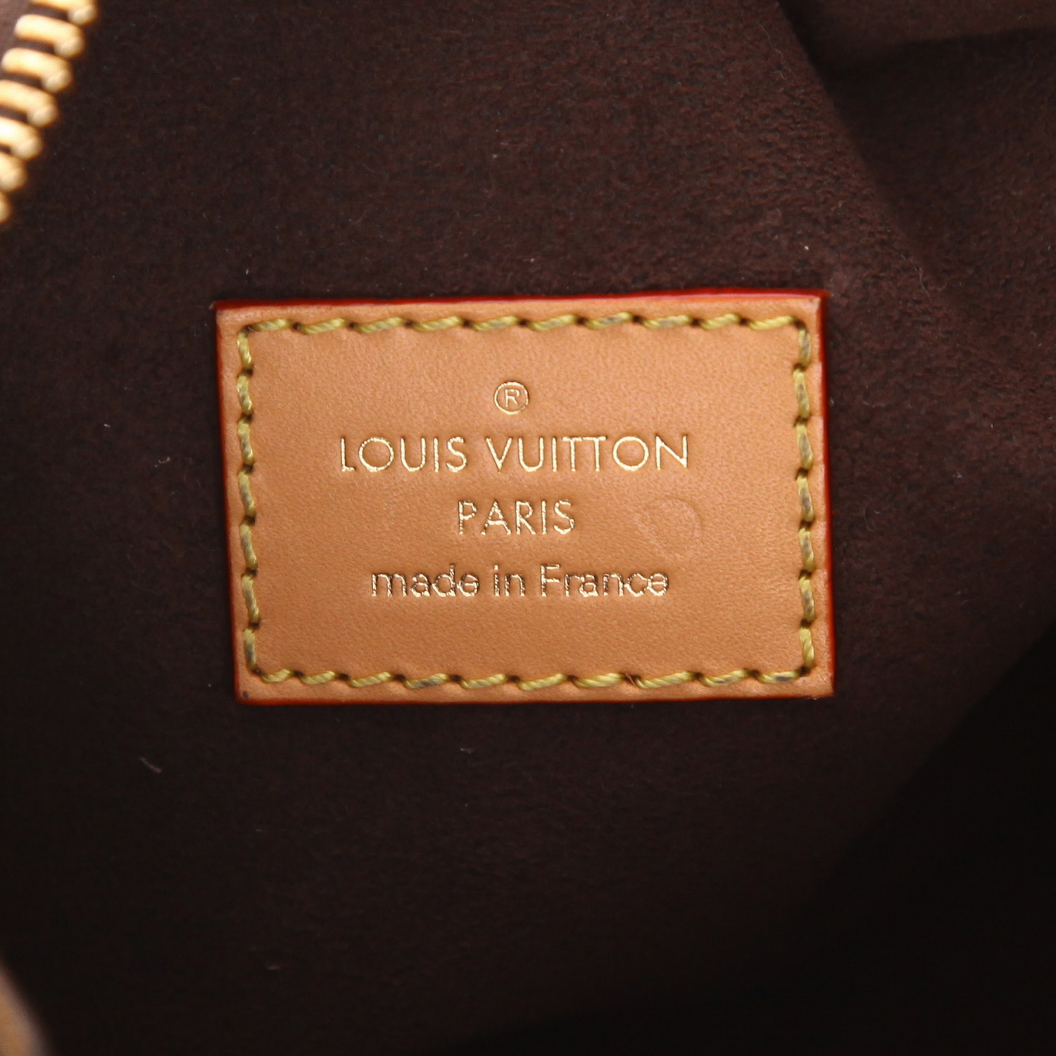 Borsa a tracolla Louis Vuitton  Side Trunk in tela monogram marrone e pelle marrone - Detail D2