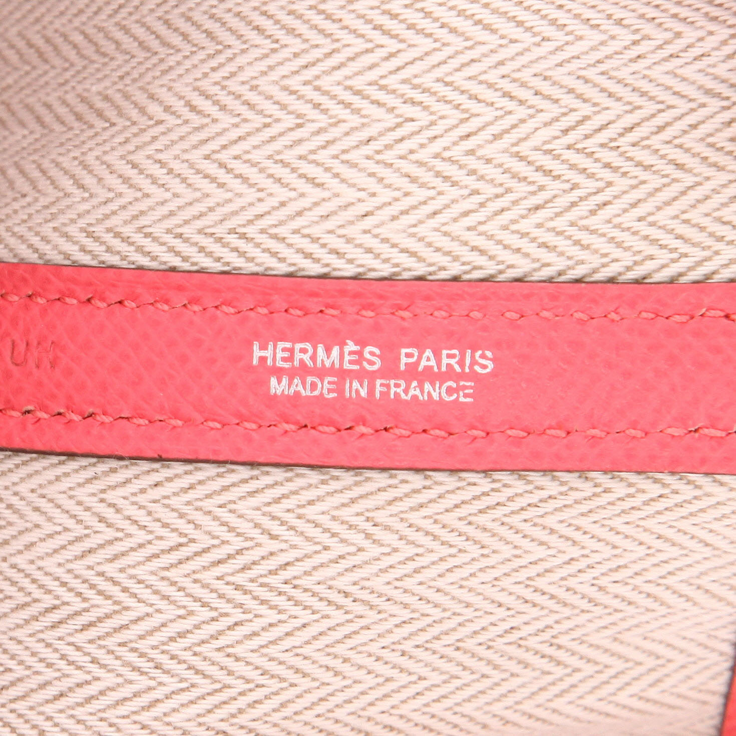 Bolso de mano Hermès «Garden Party» de 36 cm, de piel Epsom rosa Rose Azalée - Detail D2