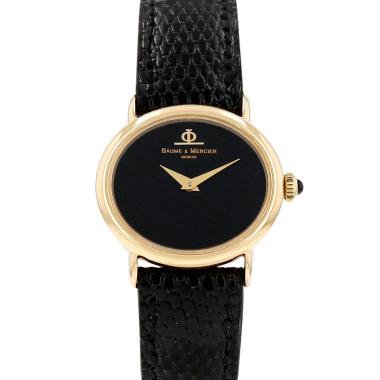 Vintage Baumeamp; Mercier watch in yellow gold, Ref: Baumeamp; Mercier - 38244, circa 1970