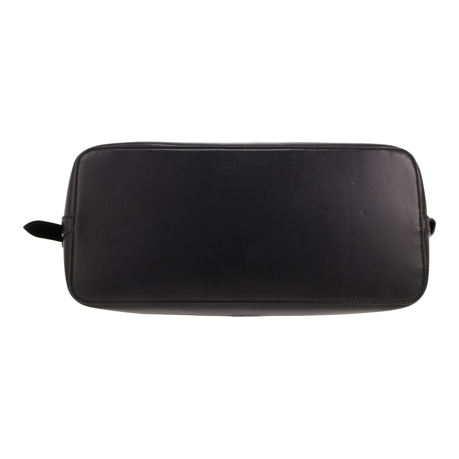 Shopping bag Celine   in tela beige e pelle nera - Detail D1