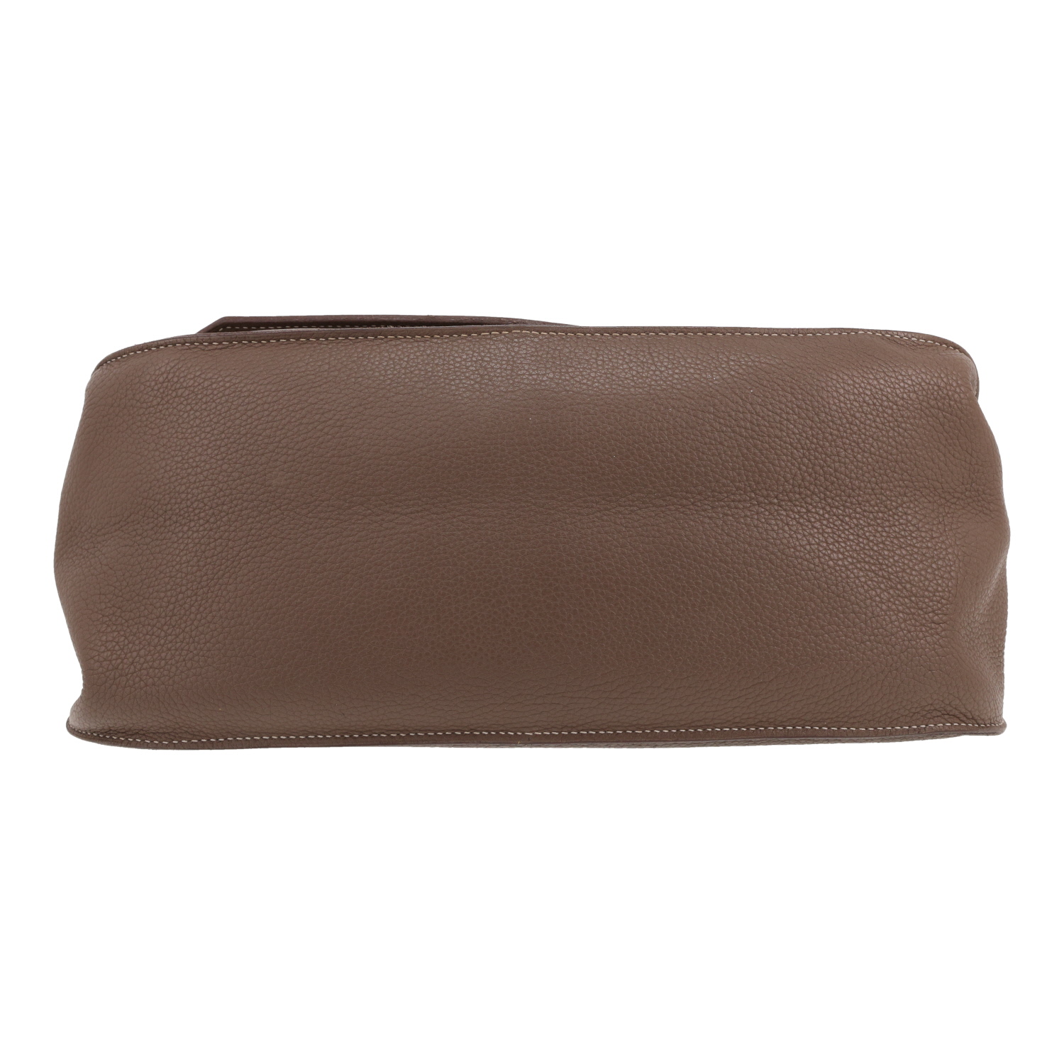 Hermès  Jypsiere 31 cm shoulder bag  in etoupe togo leather - Detail D1