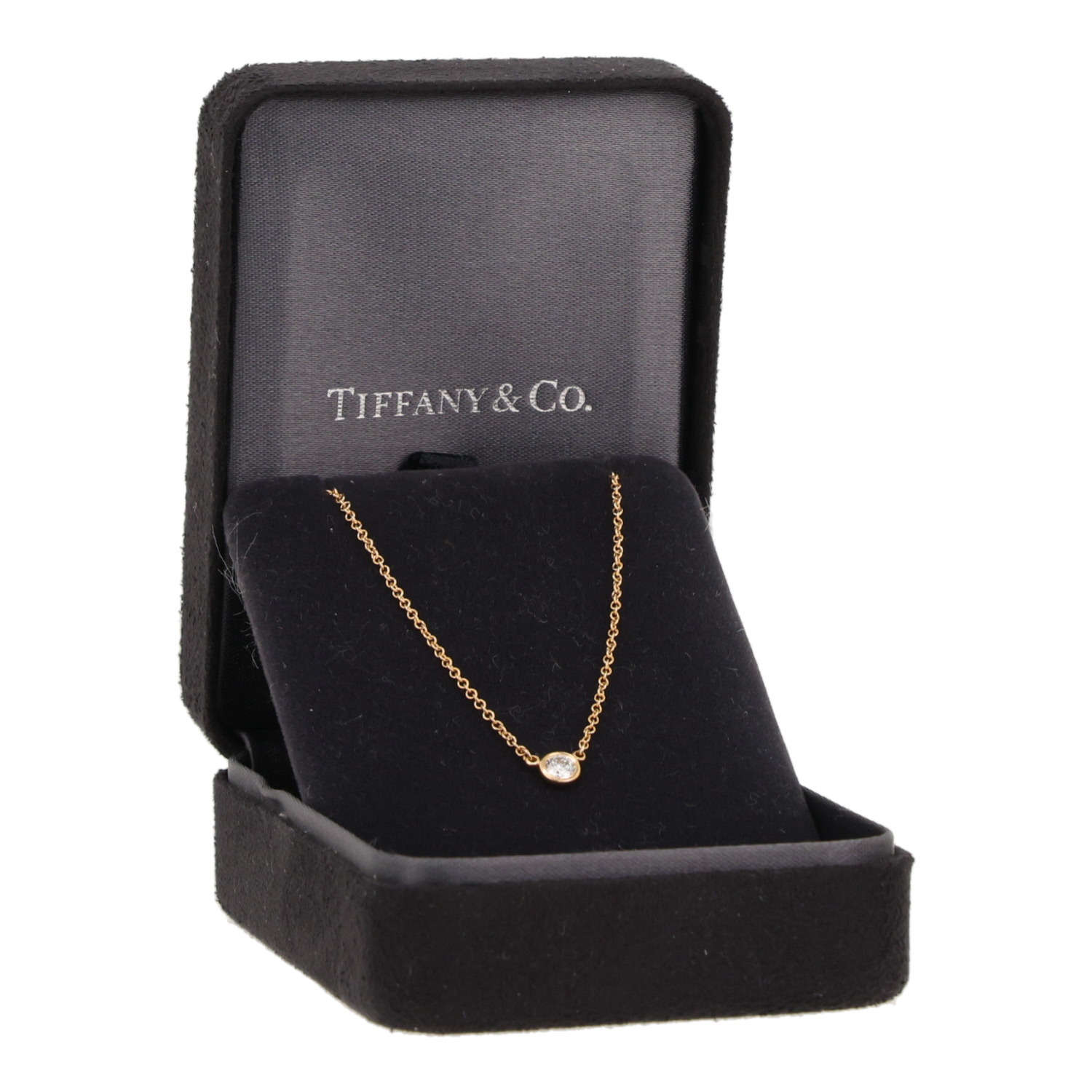 Collar «Diamonds By The Yard» de Tiffany & Co, en oro amarillo y diamantes - Detail D2