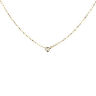 Collier Tiffany Co Diamonds By The Yard en or jaune et diamant