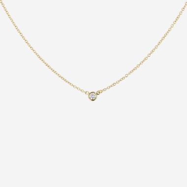 Collier Tiffany & Co Diamonds By The Yard en or jaune et diamant