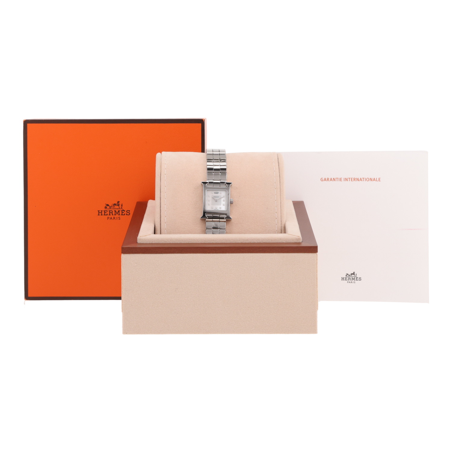 Montre Hermès Heure H petit modèle  en acier Ref: Hermès - HH1.110  Vers 2025