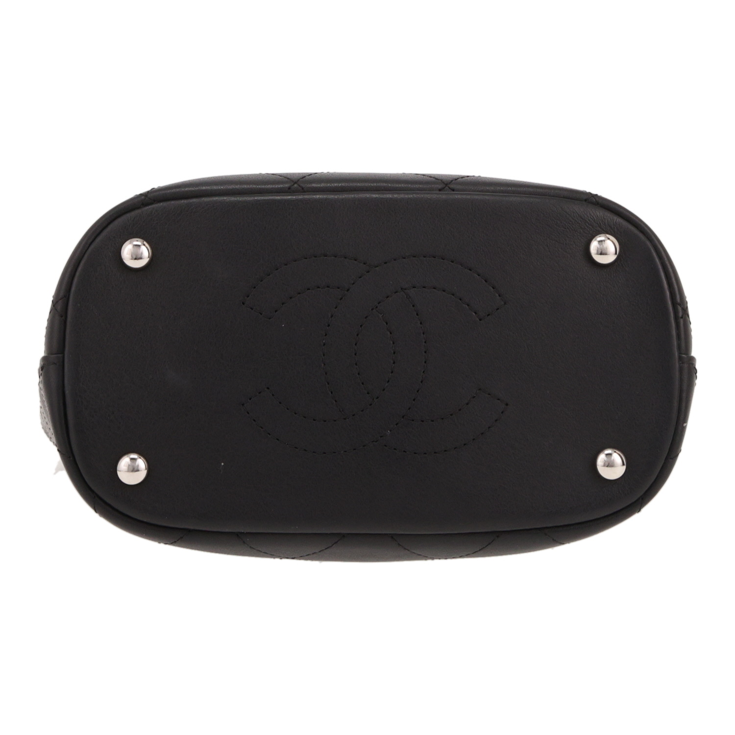 Borsa Chanel   in pelle trapuntata nera - Detail D1