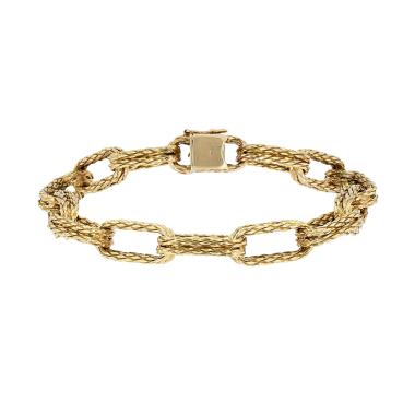 Bracelet années 1970 Vintage  en or jaune