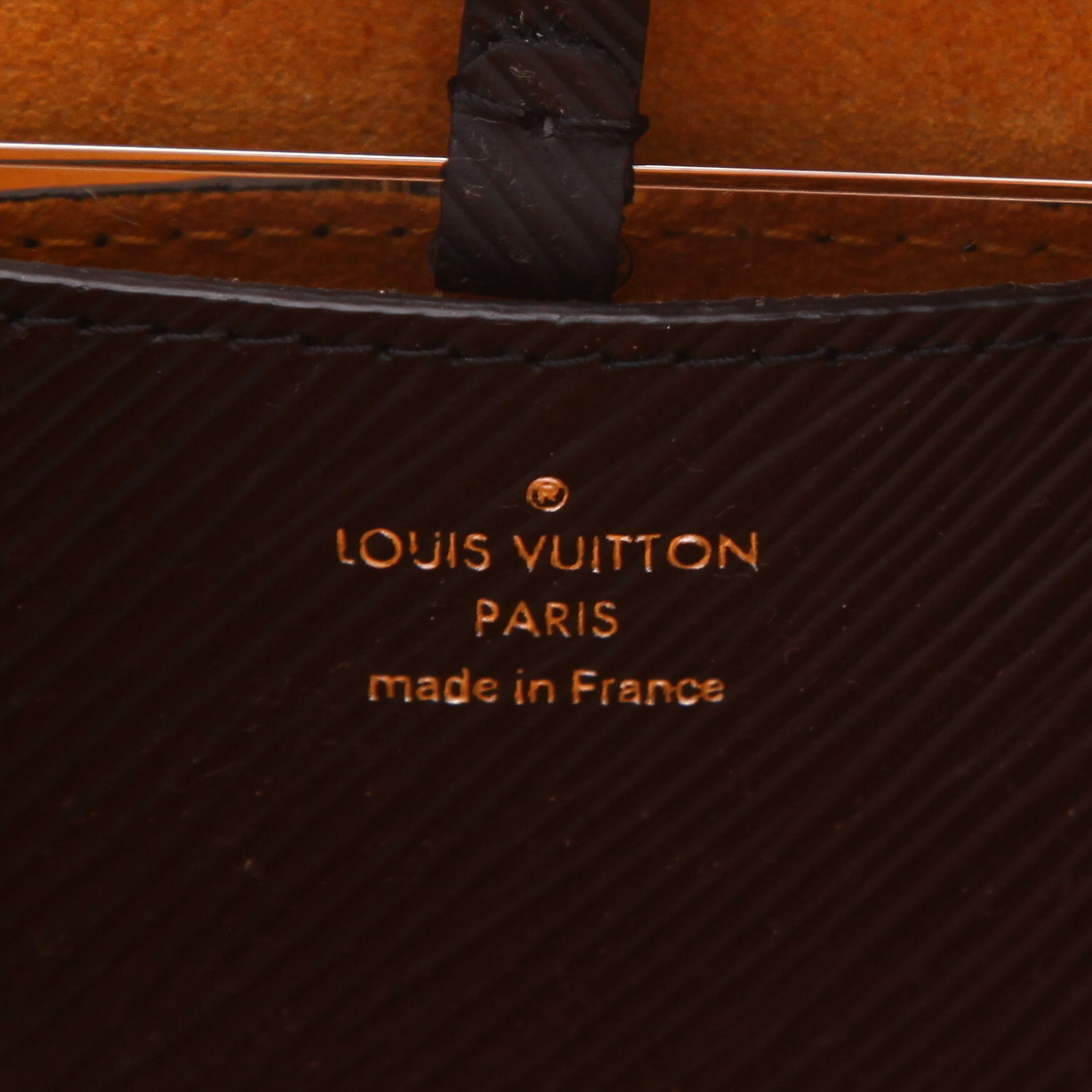 Sac bandoulière Louis Vuitton  Twist en cuir épi noir - Detail D2