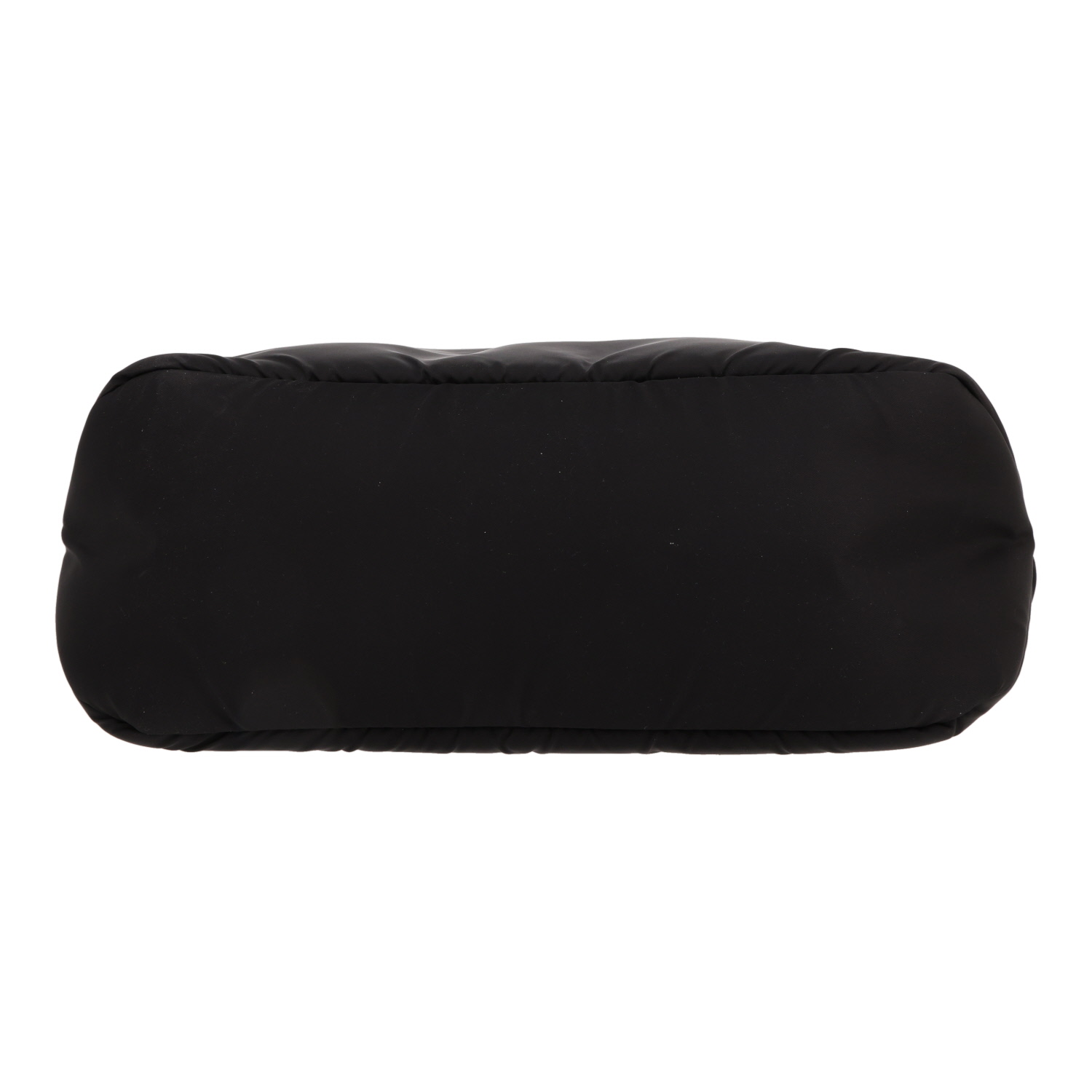 Bolso Cabás Prada  Nylon en lona negra y cuero negro - Detail D1