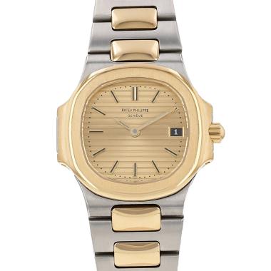 Montre Patek Philippe Nautilus en or et acier Ref: Patek Philippe - 4700  Vers 1980