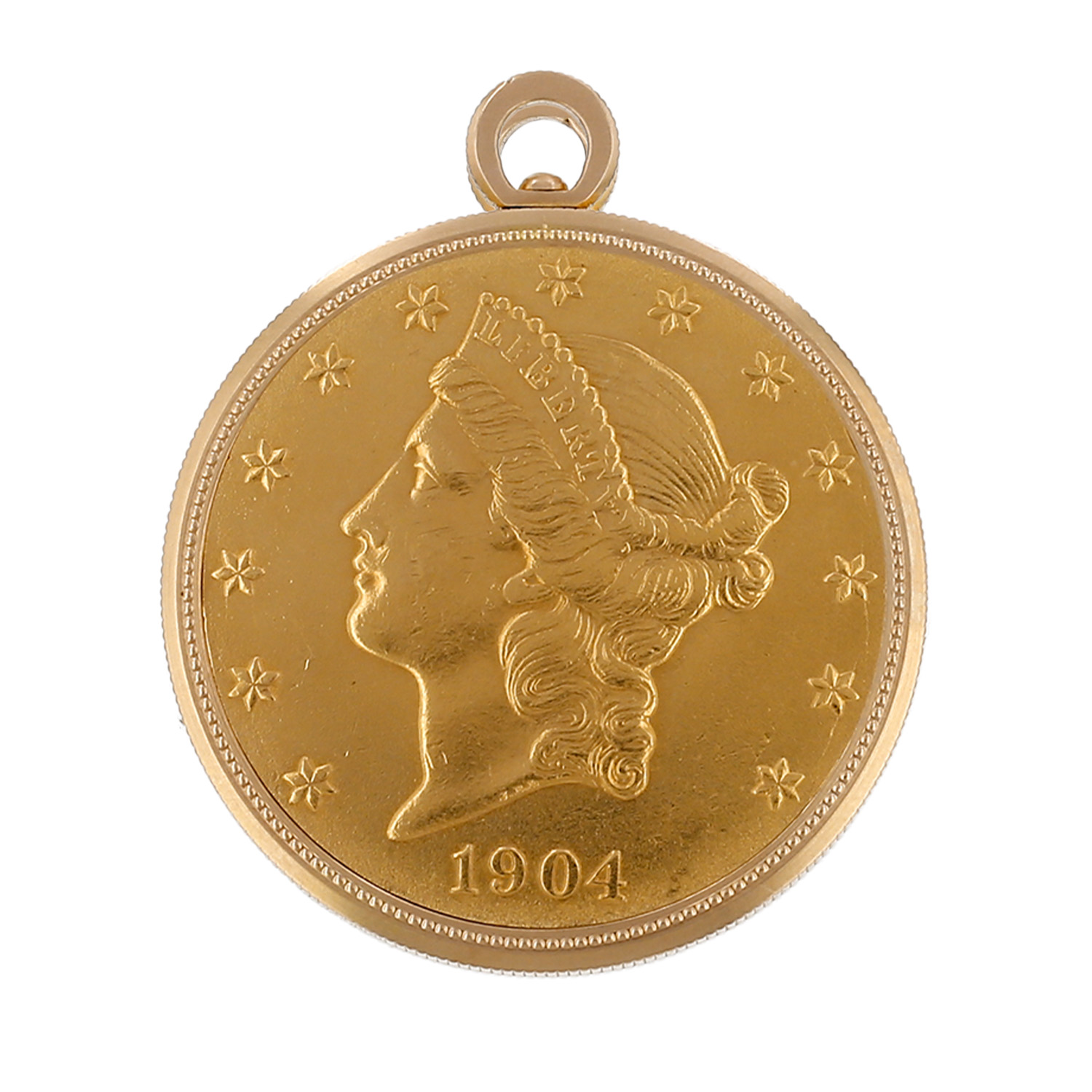 Audemars Piguet Coin Watch  in yellow gold Ref: Coin Watch  Circa 1970