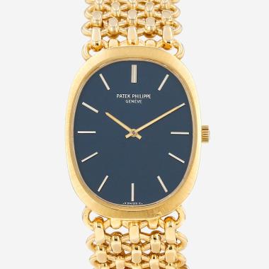 Montre Patek Philippe Golden Ellipse en or jaune Ref: Patek Philippe - 3577/1  Vers 1970