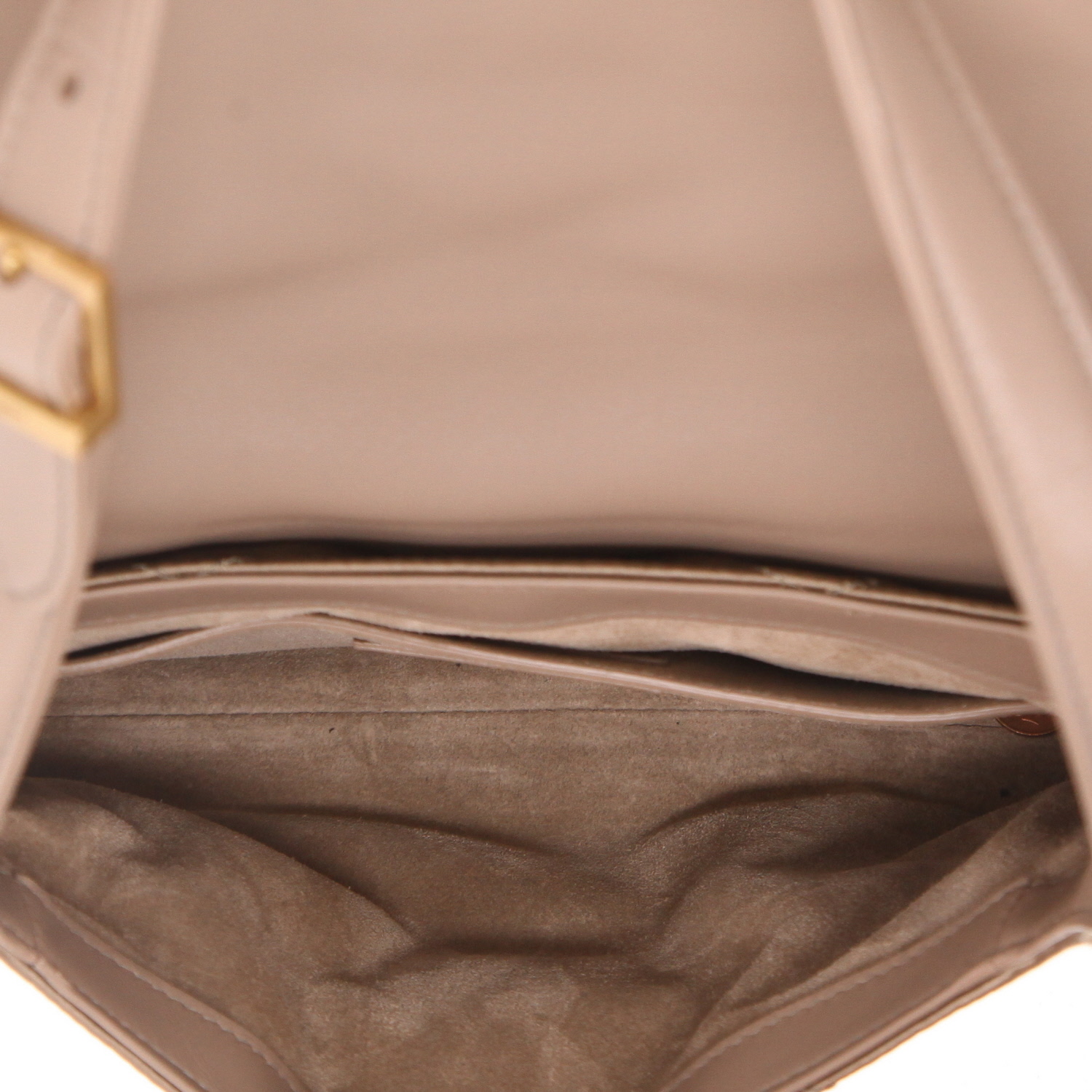 Borsa Saint Laurent  Le 57 in raso beige - Detail D3