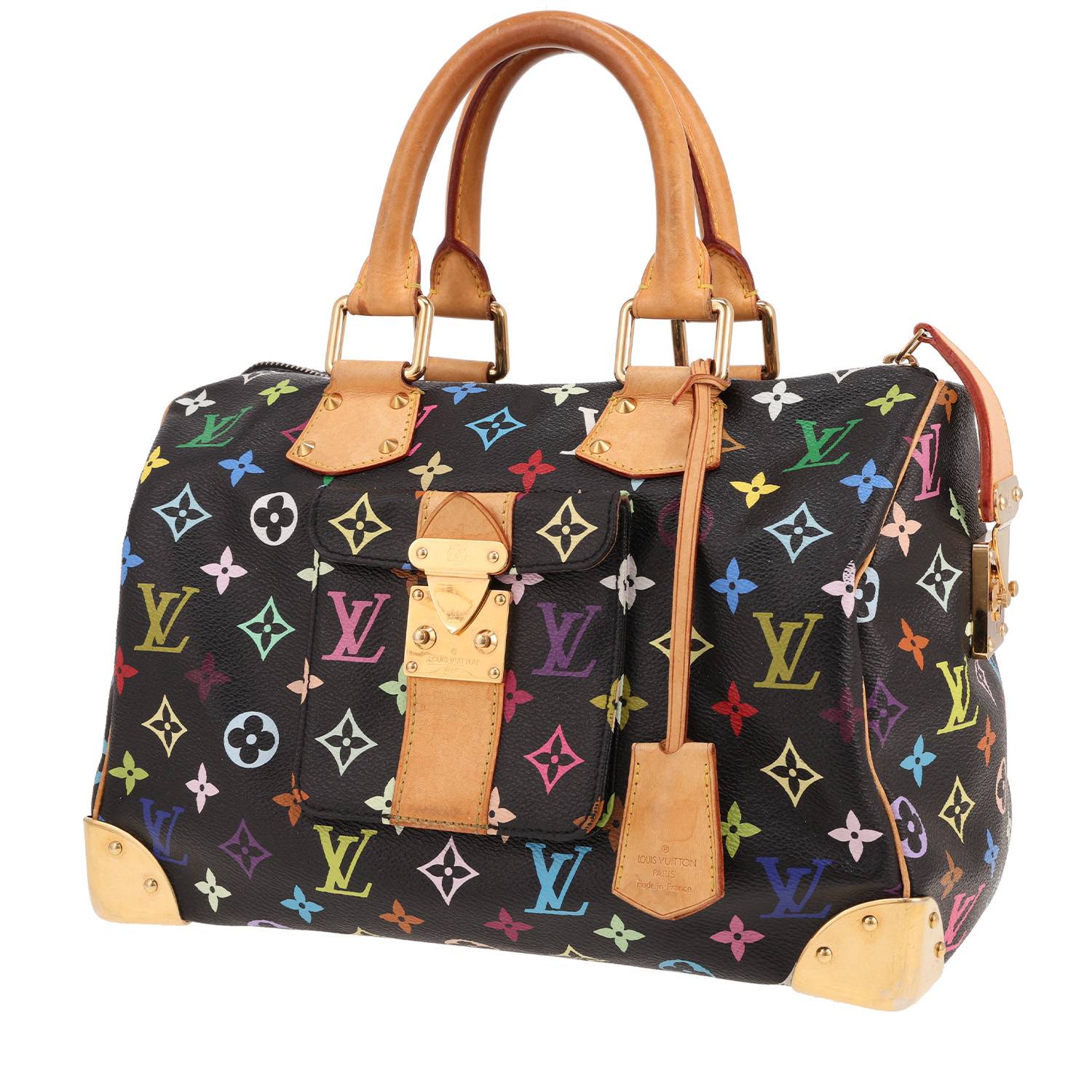 Louis Vuitton Speedy 30 Édition Limitée Multicolore occasion Louis Vuitton Speedy 30 Édition Limitée Multicolore occasion