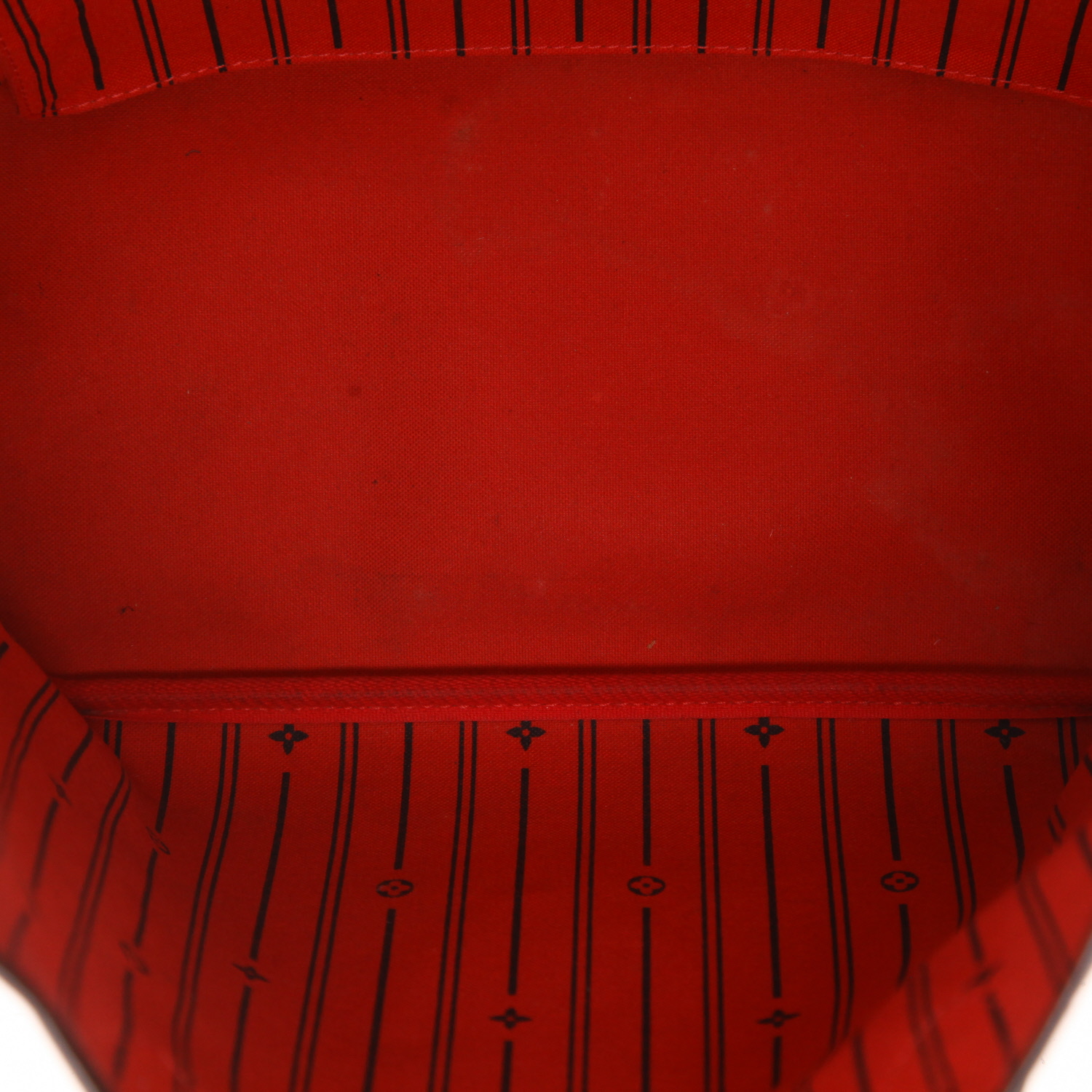 Sac cabas Louis Vuitton  Neverfull en toile damier ébène et cuir marron - Detail D3