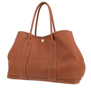Shopping bag Hermès  Garden Party 36 cm in pelle togo gold