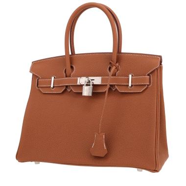 Borsa Hermès  Birkin 30 cm in pelle togo gold