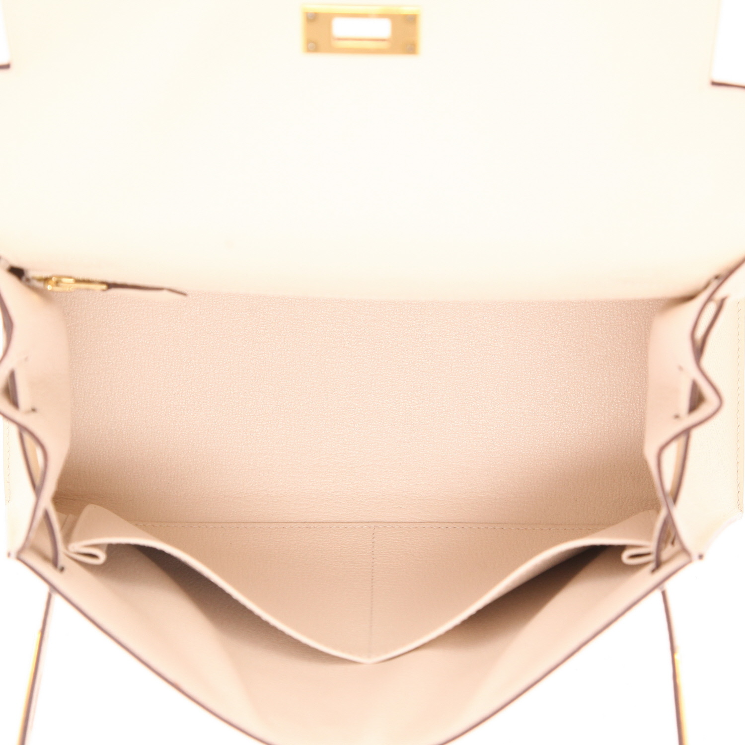 Borsa Hermès  Kelly 28 cm in pelle Epsom Nata - Detail D3